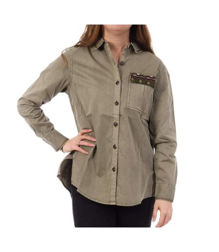 Blouse kaki femme kaporal barmy