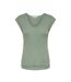 T-Shirt vert femme jdy new behave-1