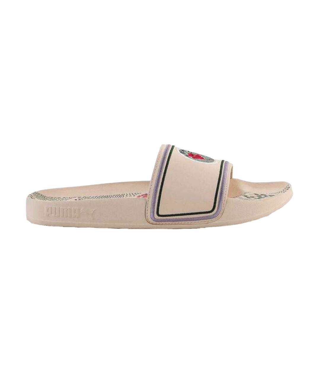 Claquettes Style Logo Liberty 2.0 Femme Beige Puma-4