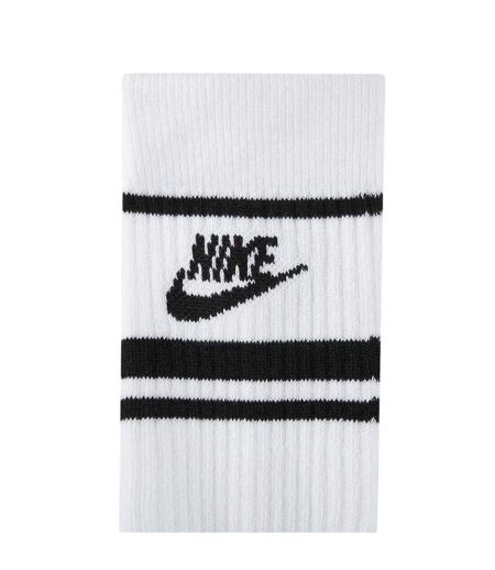 Lot De 3  Chaussettes Everyday Essential Adulte Blanc Noir Nike