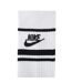 Lot De 3  Chaussettes Everyday Essential Adulte Blanc Noir Nike-3