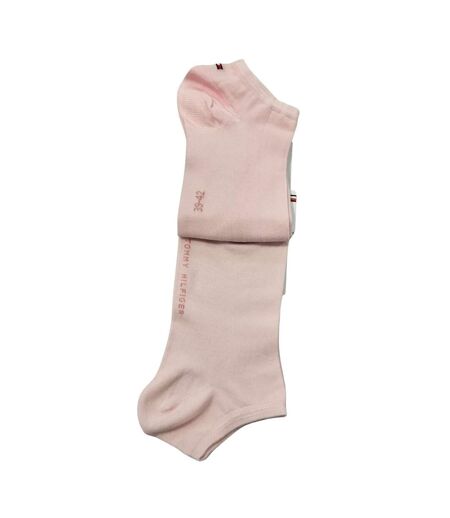 Socquettes Motif/style Logo Femme Rose Tommy Hilfiger