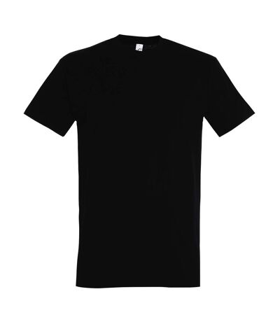 T-shirt manches courtes imperial homme noir SOLS