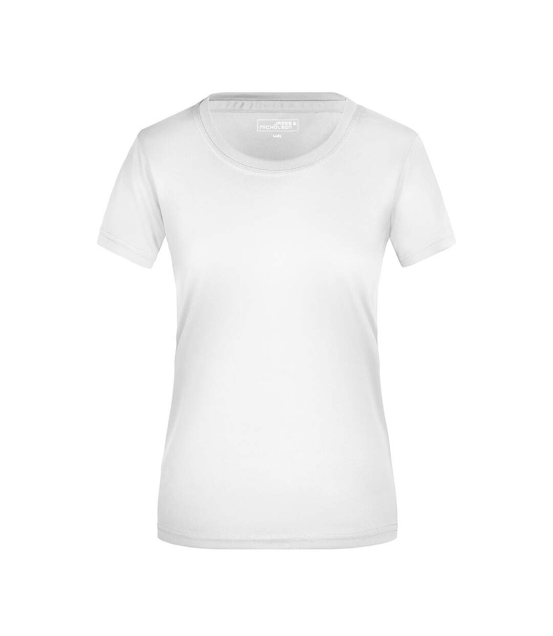 T-shirt Active Femme Blanc James And Nicholson-1