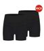 Lot De 2  Shorts Yoga Femme Noir Slazenger-1