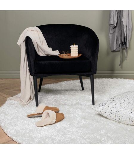 Tapis Rond Mattis 200cm  Blanc