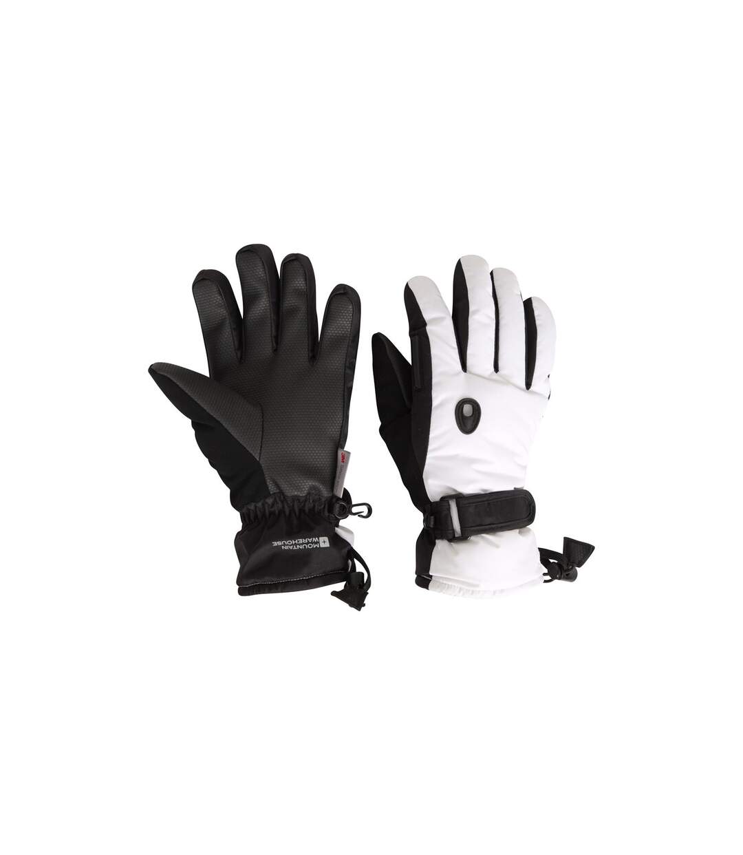 Gants de ski extreme femme blanc Mountain Warehouse-3