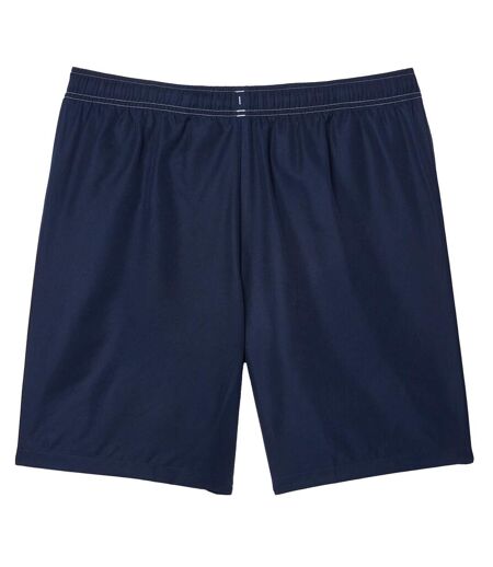 Mens Sportsuit Stripe Logo Tennis Shorts Blue Lacoste
