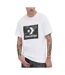 T-shirt Blanc Homme Converse Chevron - L-1