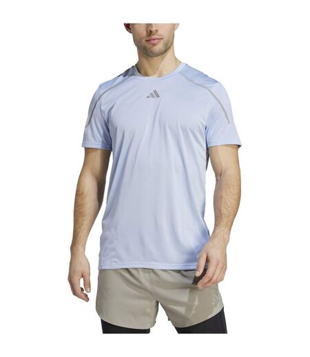 Mens Confident Engineered T-shirt Blue Adidas