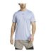 Mens Confident Engineered T-shirt Blue Adidas-3
