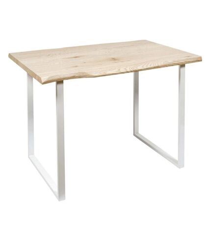 Table industrielle en bois et métal Forest