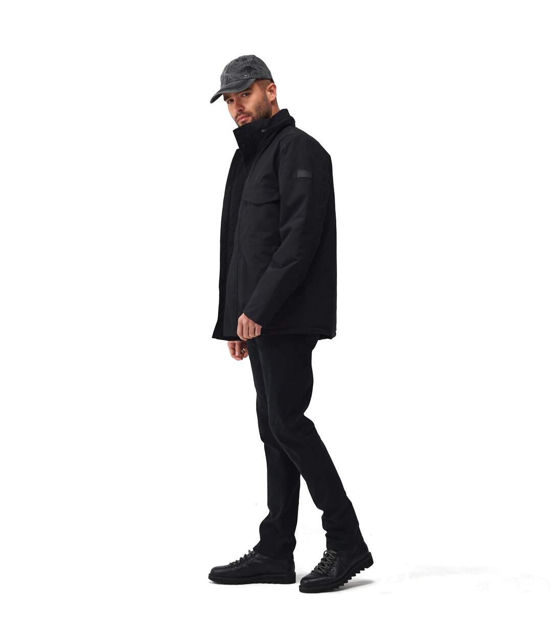 Veste Imperméable Esteve Homme Noir Regatta-1