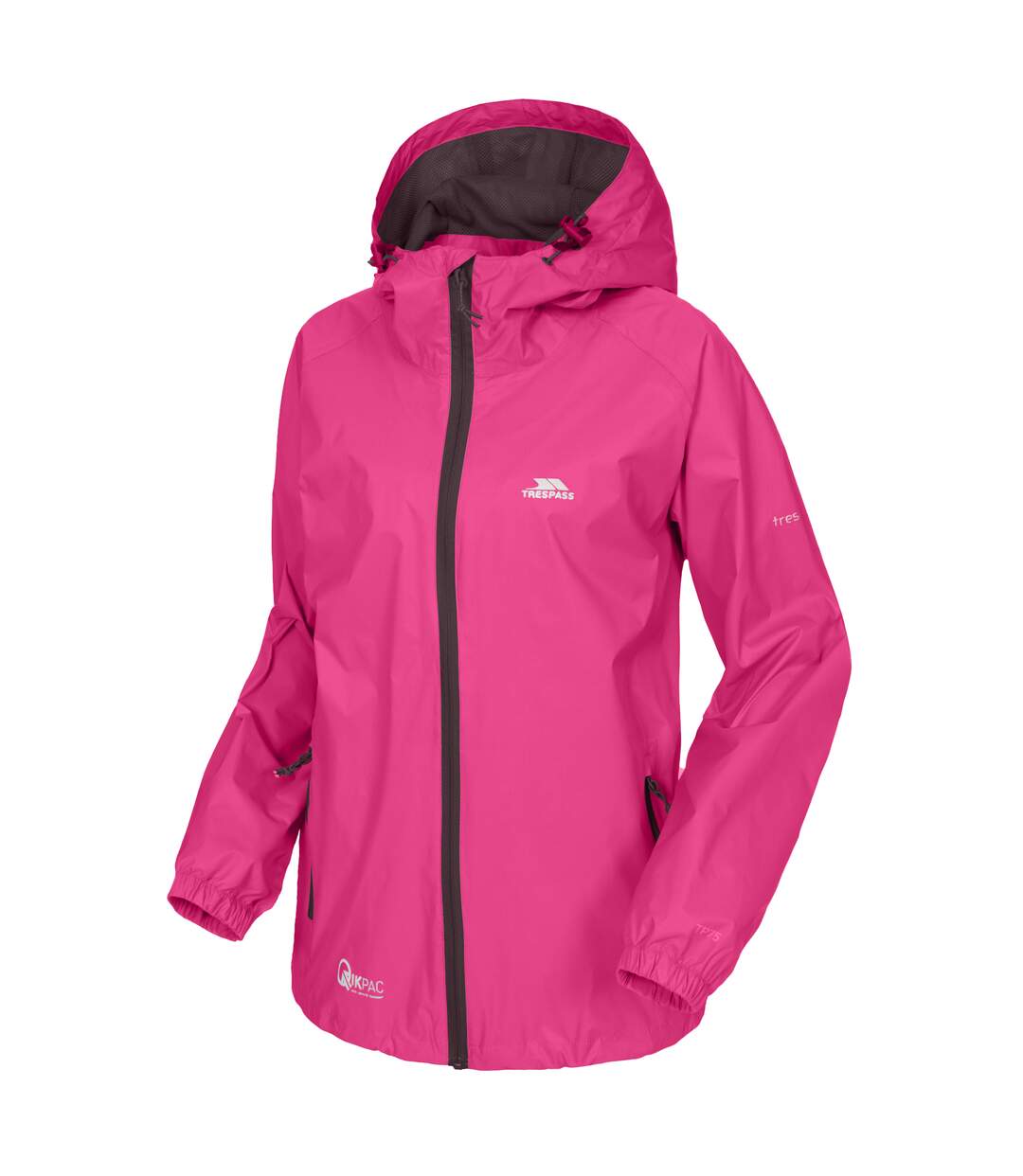 Trespass Adults Unisex Qikpac Packaway Waterproof Jacket (Sasparilla) - UTTP433-3