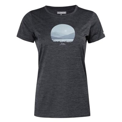 T-shirt fingal femme gris phoque chiné Regatta