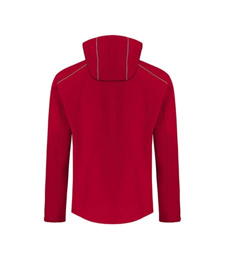 Veste Softshell Homme Rouge Feu Promodoro