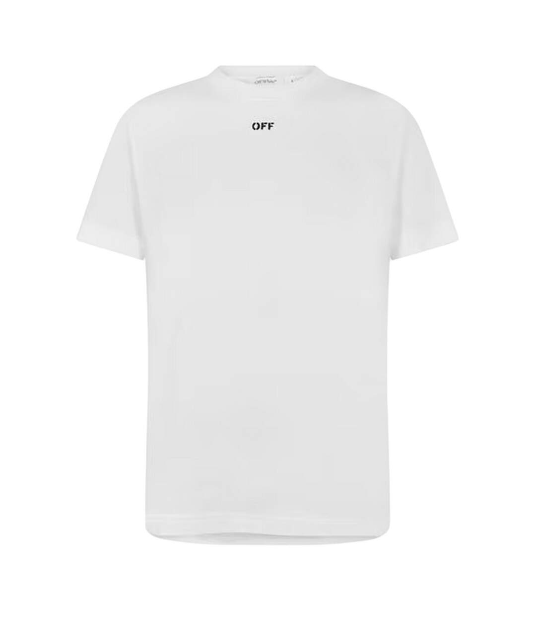 T-shirt Manches Courtes Motif/style Logo Off Homme Blanc Off White-2