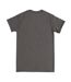 Unisex Adult Movie Poster Distressed T-shirt Charcoal Jaws-2