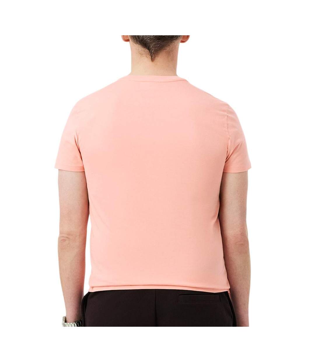 T-shirt corail homme lacoste th6710-2