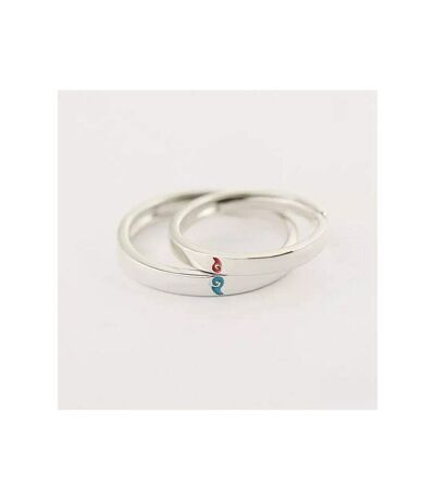 NE ZHA  Adjustable Matching Couple Promise Ring Set