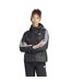Veste À Capuche Motif/style 3 Rayures Essential Femme Noir Blanc Adidas-4