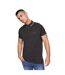 Polo padro homme noir Crosshatch