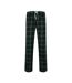 Pantalon De Détente Tartan Homme Bleu Marine Vert SF-1