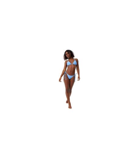Womens/ladies Triangle Side Tie Bikini Bottoms Marina Blue Jack Wills