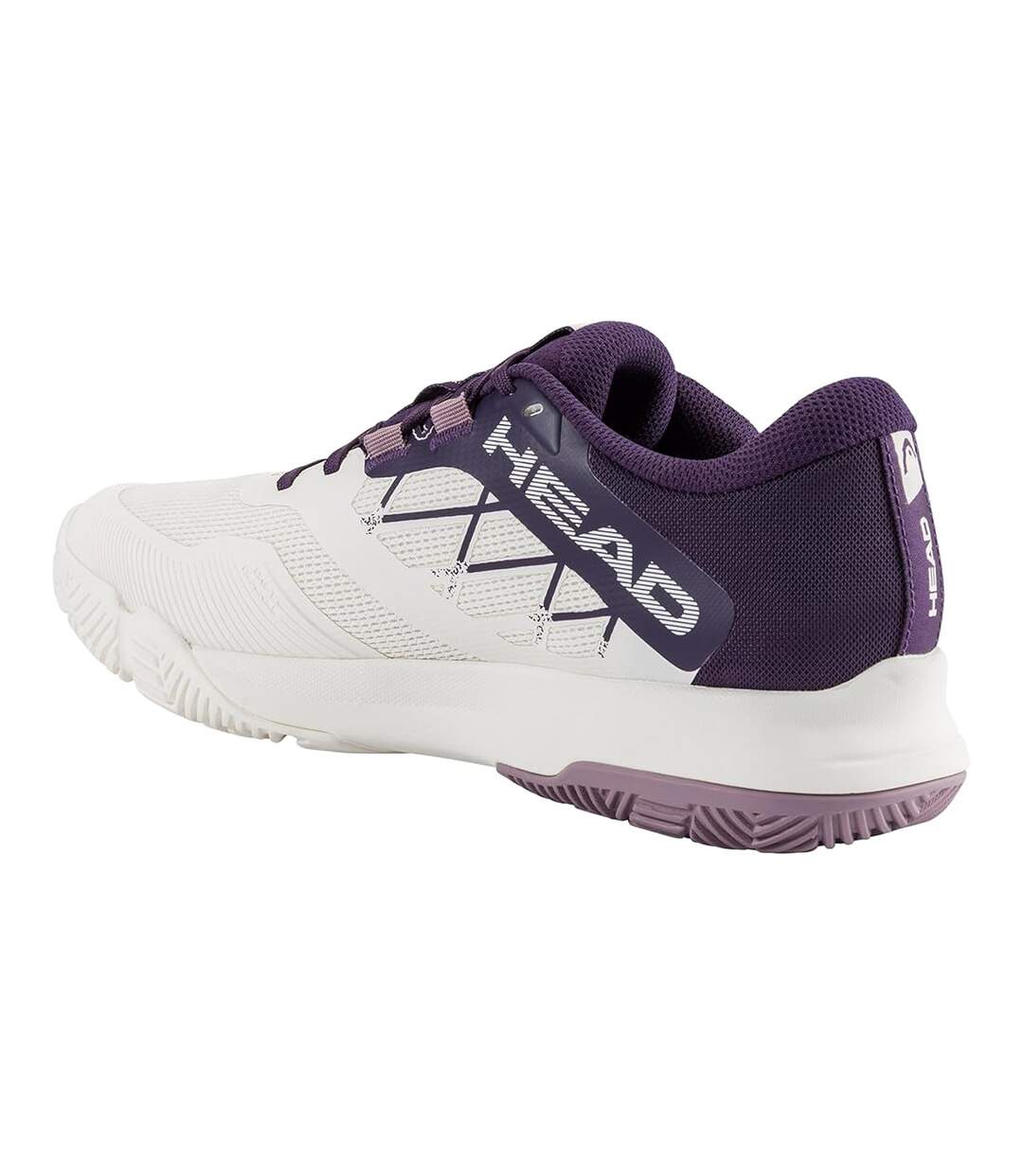 Chaussures De Padel Motion Team 1.5 Femme Blanc Cassé Blanc Violet Head-2