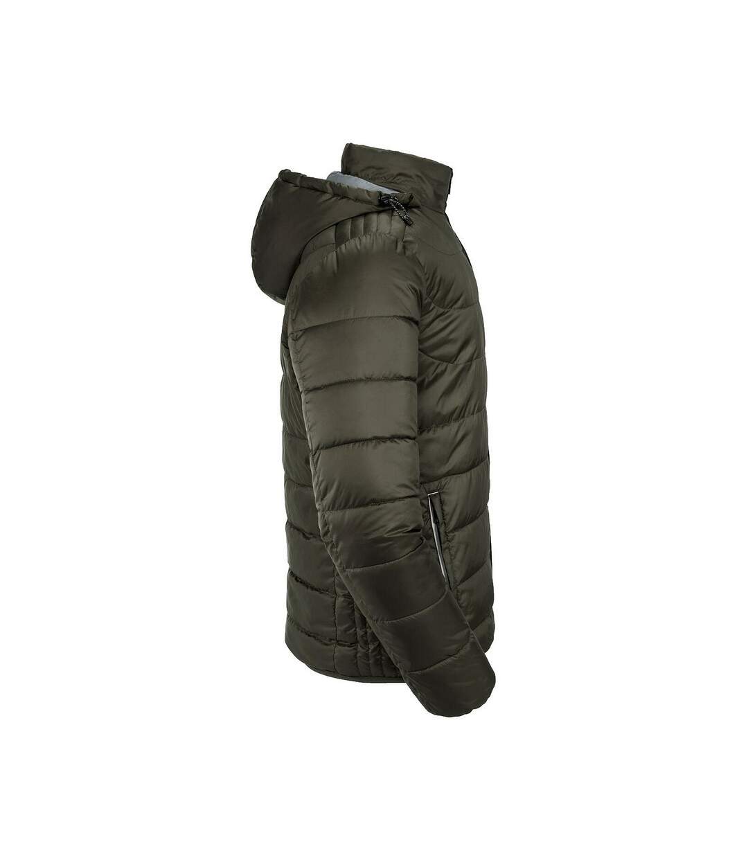 Doudoune Matelassée Nano Homme Olive Foncée Russell-3