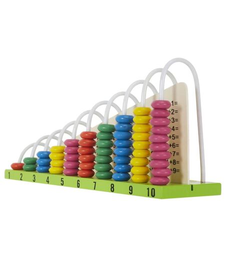 Boulier Je Comprends les Maths 30cm Multicolore