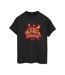 Disney Womens/Ladies The Nightmare Before Christmas Scary Christmas Cotton Boyfriend T-Shirt (Noir) - UTBI41766-1