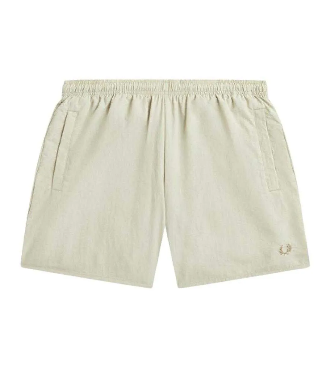 Mens Swim Shorts Oyster Fred Perry-1
