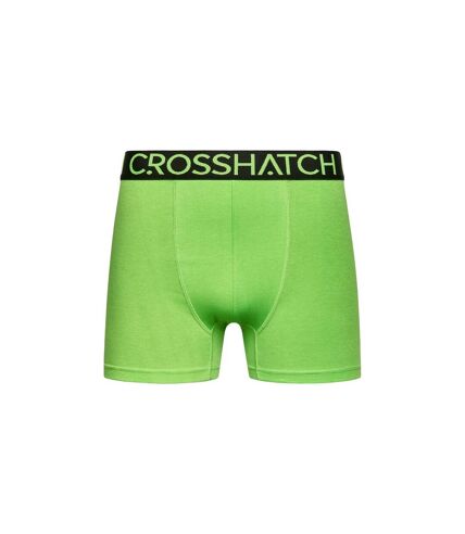 Boxers knightling pka homme vert / noir Crosshatch