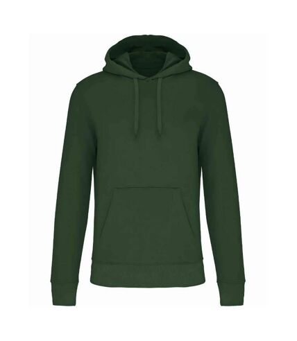 Sweat à capuche homme vert forêt Kariban