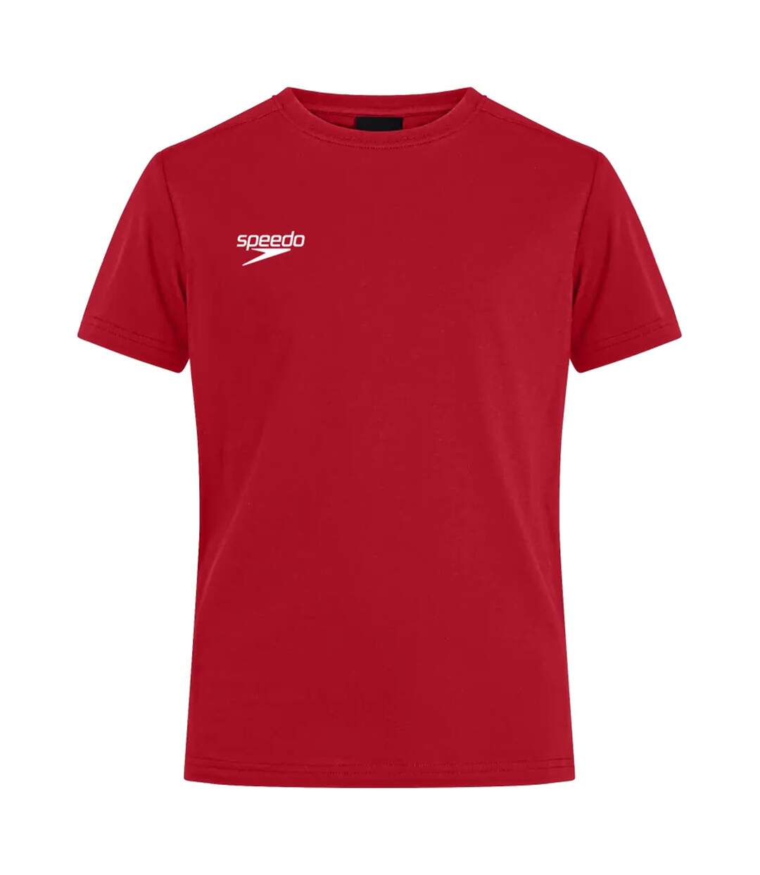 Mens Club Logo T-shirt Red Speedo-1
