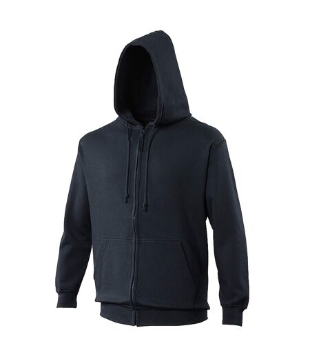 Sweatshirt À Capuche Et Fermeture Zippée Homme Blanc Arctique Awdis