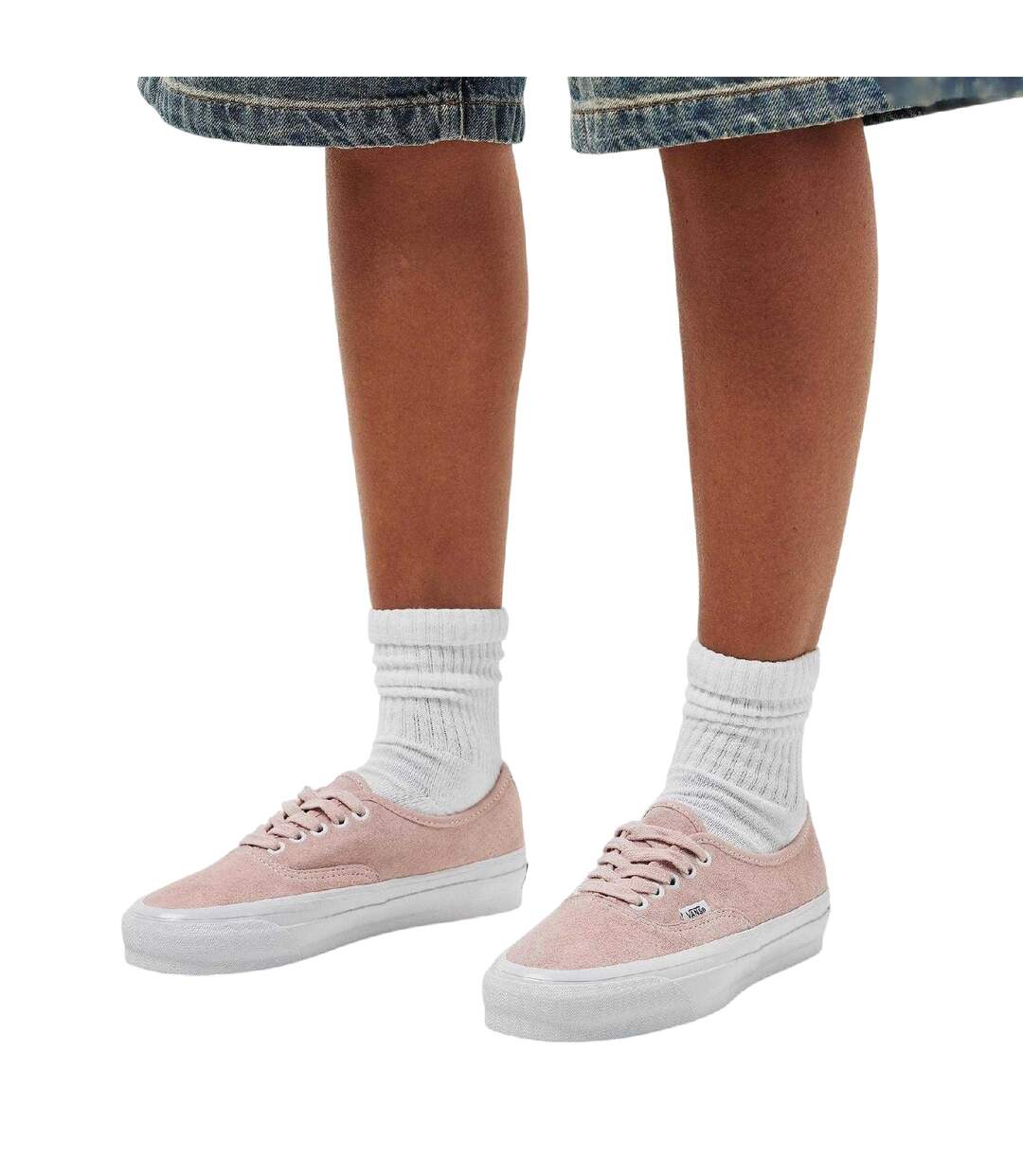 Baskets Authentic Femme Rose Sépia Vans-4