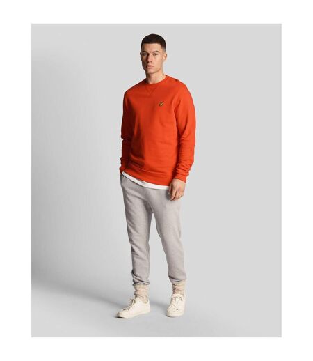 Sweat Homme Orange Vif Lyle & Scott