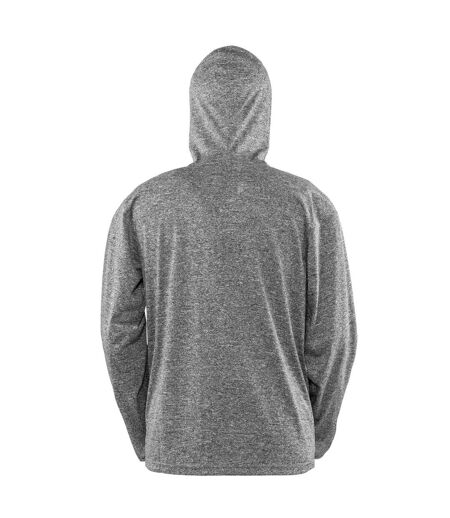 Veste De Fitness À Capuche Pour Femmes Gris Noir Spiro