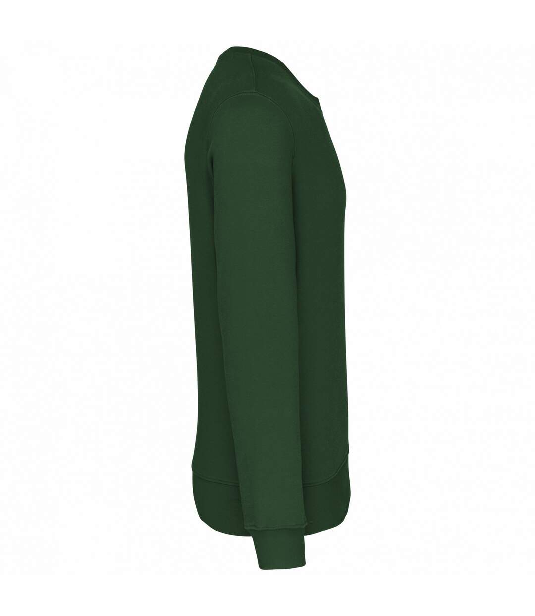 Mens Crew Neck Sweatshirt Forest Green Kariban-3