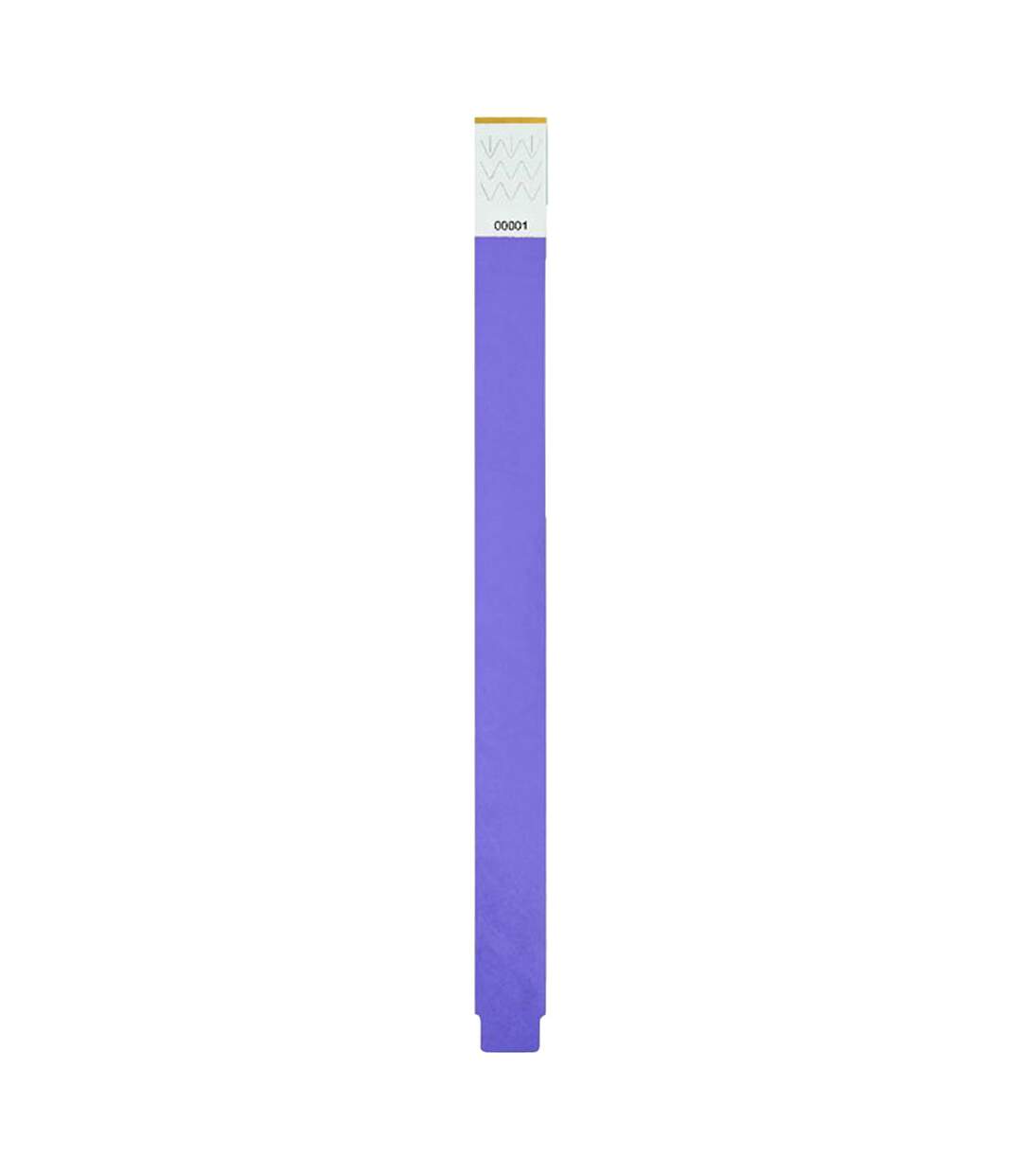 Pack of 10  Tyvek wristband  one size violet MidOcean-3