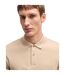 Polo Motif/style Logo Brodé Pallas Homme Beige Clair Boss-3