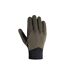 Mens Avio Technical Leather Gloves Black Green Brown Magnum-2