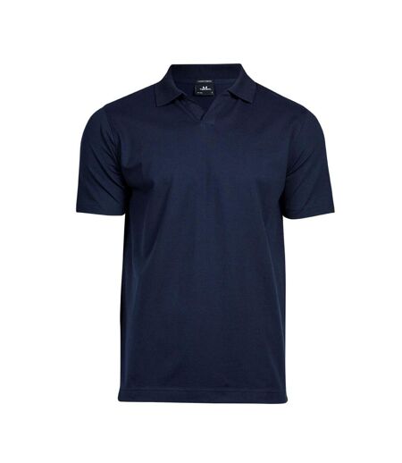 Polo Luxury Homme Bleu Marine Tee Jays