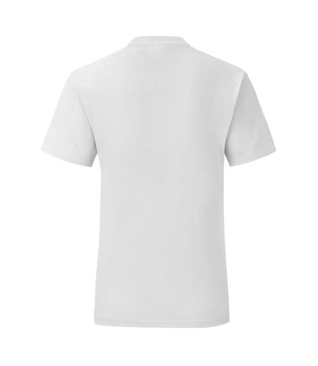 T-shirt iconic hommes blanc Fruit of the Loom