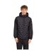 Veste Hybride Motif/style À Capuche Homme Noir Jack And Jones-4