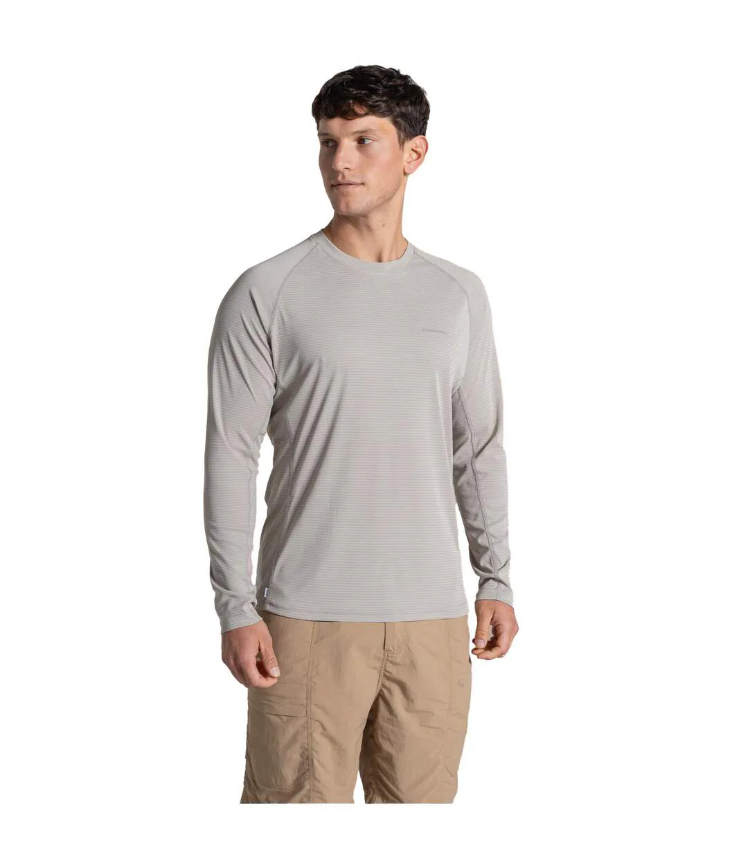 T-shirt Manches Longues Homme Beige Craghoppers-4