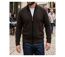 Cardigan homme WINCHESTER CAIMAN2N zippé noir : l'alliance parfaite de la laine et du style raffiné-1