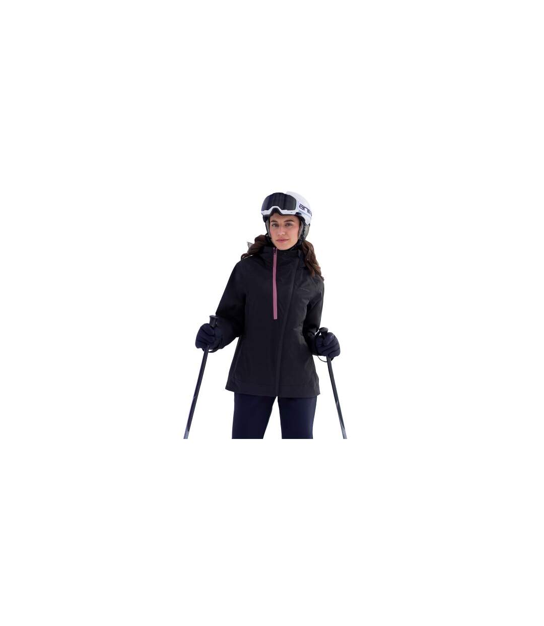Blouson De Ski Vortex Femme Noir Mountain Warehouse-1